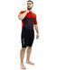 Гидрокостюм Marlin Tropic Shorty Man 3mm Red/Black, red/black, 3, Для мужчин, Мокрый, Для дайвинга, Короткий, XXXL