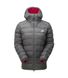 Куртка Mountain Equipment Dewline Hooded Jacket Women's, Shadow Grey, Пуховые, Для женщин, 8, Без мембраны, Китай, Великобритания