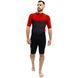 Гидрокостюм Marlin Tropic Shorty Man 3mm Red/Black, red/black, 3, Для мужчин, Мокрый, Для дайвинга, Короткий, XXXL