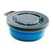 Миска+крышка GSI Outdoors Escape Bowl+Lid, blue, Миски, Силикон, США, Киев, Харьков, Одесса, Днепр, Запорожье, Львов, Кривой Рог, Винница, Полтава, Чернигов, Черкассы, Сумы, Хмельницкий, Черновцы, Ровно