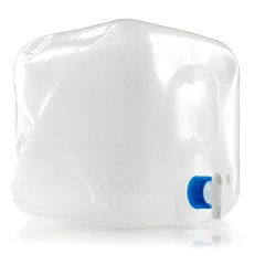 Каністра для води GSI Outdoors Water Cube 20 л, white, М'які каністри, Харчовий пластик, 20, США, США