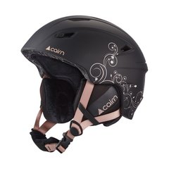Шлем горнолыжный Cairn Profil, black-powder pink ornamental, Горнолыжные шлемы, Универсальный, 57-58