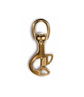 Карабін Best Divers Easy Lock Brass 90 mm, gold, Карабін