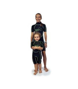 Гідрокостюм дитячий Best Divers Shorty Kids 2,5 mm, Multi color, 2.5, Для дітей та підлітків, Мокрий, Для дайвінгу, Короткий, 10