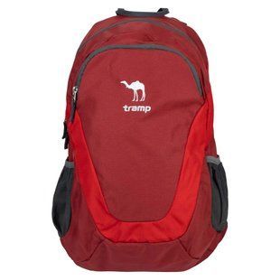 Рюкзак Tramp City 22, red, Універсальні, Міські рюкзаки, Без клапана, One size, 22