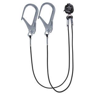 Амортизатор ривка Singing Rock Reactor 140 Rope 155см w/2xK355, black