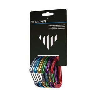 Карабін CAMP Nano 22 6 pcs, multicolor