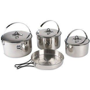 Набір посуду Tatonka Family Cook Set L, Набори посуду, Нержавіюча сталь, Київ, Харків, Одеса, Днiпро, Запоріжжя, Львів, Кривий Ріг, Вінниця, Полтава, Чернігів, Черкаси, Суми, Хмельницький, Чернівці, Рівне