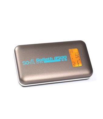 Портативний зарядний пристрій So-Fi Goliath 8500, grey, Накопичувачі