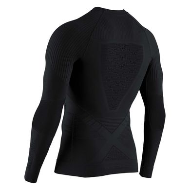 Термокофта X-Bionic Energy Accumulator 4.0 Men's Base Layer Long Sleeve Shirt, Black/Black, L, Для чоловіків, Кофти, Синтетична, Для активного відпочинку, Італія, Швейцарія