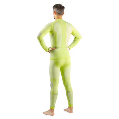 Термокофта Accapi Ergoracing Men's, Lime/White, XS/S, Для чоловіків, Кофти, Синтетична, Італія, Італія
