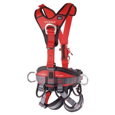 Страхувальна система CAMP GT Turbo, Red/Gray, L-XXL, Повна обв'язка, Універсальні, Промислові системи