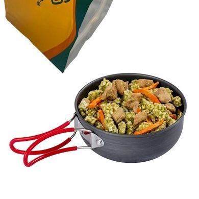 Сублимированная еда SubliMate Тайское зеленое карри с рисом 120 г, yellow, Вторые блюда, 120, Украина, Украина