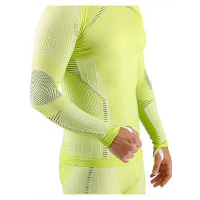 Термокофта Accapi Ergoracing Men's, Lime/White, XS/S, Для чоловіків, Кофти, Синтетична, Італія, Італія