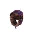 Шапка-ушанка Viking Xena, violet, 54, Унисекс, Шапки