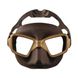 Маска Omer ZERO 3 Mask Mud, green, Для подводной охоты, Двухстекольная, One size