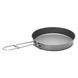 Сковородка TOAKS Titanium D165mm Deep Frying Pan, silver, Сковородки, Титан