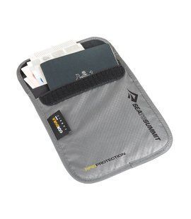 Кошелек нательный Sea To Summit TL Ultra-Sil Neck Pouch RFID, grey, Кошельки, S