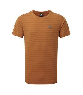 Футболка Mountain Equipment Groundup Tee, Pumpkin spice, Для чоловіків, S, Футболки, Китай, Великобританія