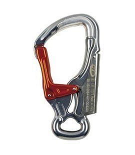 Монтажний карабін Climbing Technology K-Advance CF-top Shell (silver), grey/orange