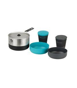 Набор посуды Sea To Summit Sigma Cookset 2.1, Pacific Blue/Silver, Наборы посуды, Киев, Харьков, Одесса, Днепр, Запорожье, Львов, Кривой Рог, Винница, Полтава, Чернигов, Черкассы, Сумы, Хмельницкий, Черновцы, Ровно