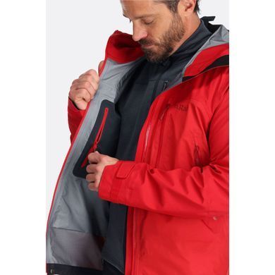 Куртка Rab Latok Mountain GTX Jacket Deep Ink/Ink, Deep Ink/Ink, Полегшені, Мембранні, Для чоловіків, L, З мембраною