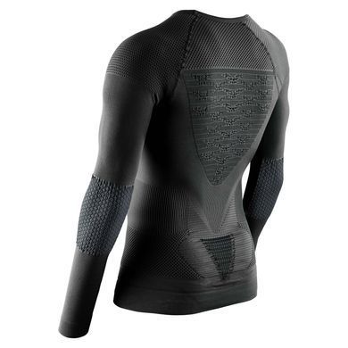 Термокофта X-Bionic X-PLORER Energizer 4.0 Men's Trekking Long Sleeve Shirt Black/Anthracite, black/anthracite, L, Для мужчин, Кофты, Синтетическое, Для активного отдыха, Италия, Швейцария