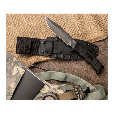 Ніж фіксований SOG SEAL Pup, Kydex Sheath, Фіксовані ножі