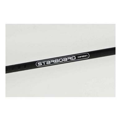 Весло для SUP дошки Starboard Tufskin Paddle 3pc 29mm Carbon F35, black, Класичне (Euro Blade), Для SUP дошок, 163-198, 3, Карбон, ABS, Для дорослих