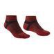 Носки Bridgedale Men's Trail Run Ultra Light T2 Merino Sport Low Red, red, L, Для мужчин, Беговые, Комбинированные, Великобритания, Великобритания