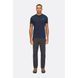 Футболка Rab Men`s Basecamp 3 Peak Tee Tempest Blue, Tempest Blue, Для мужчин, L, Футболки