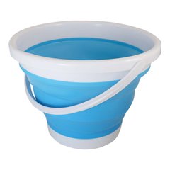 Відро складане Coghlans Collapsible Bucket 9L, blue, Миски, Пластик, 10
