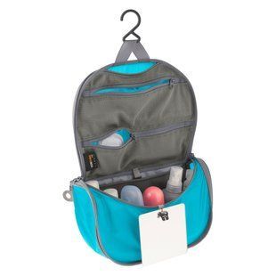 Косметичка Sea To Summit Ultra-Sil Hanging Toiletry Bag L Blue Atoll, blue, Косметички