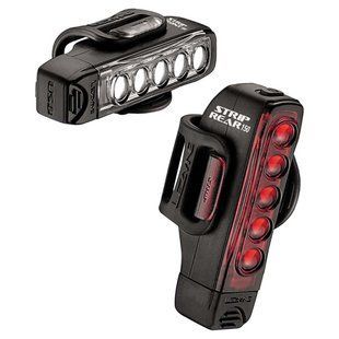 Комплект світла Lezyne Strip Drive Pair Y12, black, Комплекти