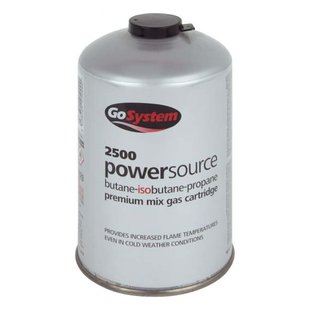 Балон газовий GoSystem Powersource 445G B/P Mix Cartridge, silver, Київ, Харків, Одеса, Днiпро, Запоріжжя, Львів, Кривий Ріг, Вінниця, Полтава, Чернігів, Черкаси, Суми, Хмельницький, Чернівці, Рівне