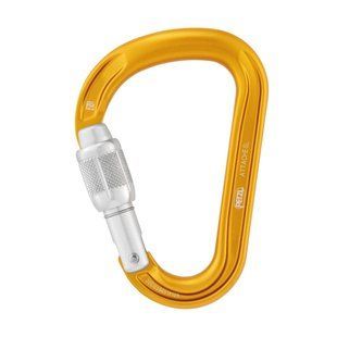 Карабин Petzl Attache Screw-Lock, yellow