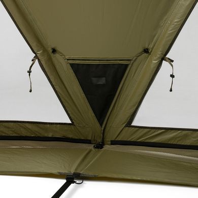 Шатер-намет Helinox Tactical V-Tarp 4.0 Military Tan, Military Tan, Шатри, Для кемпінгу, 11200, П'ятимісні та більше, 1500, DAC Pressfit Aluminium, Одношарові
