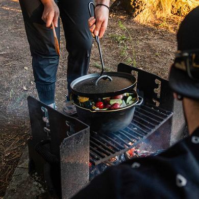 Котелок GSI Outdoors Litecast Dutch Oven 7 Qt, black, Котелки, Чавун, 7.0, США, Киев, Харьков, Одесса, Днепр, Запорожье, Львов, Кривой Рог, Винница, Полтава, Чернигов, Черкассы, Сумы, Хмельницкий, Черновцы, Ровно