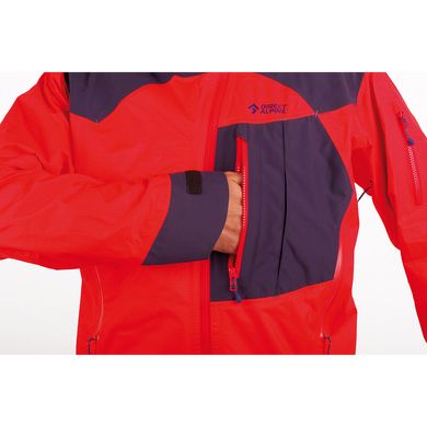 Куртка Directalpine GUIDE 6.0, Red/anthracite, Полегшені, Мембранні, Для чоловіків, L, З мембраною