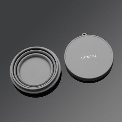 Миска туристическая складная Fire Maple Silicone Collapsible Bowl 1.0L, grey, Миски, Пищевой силикон, 1.0, Киев, Харьков, Одесса, Днепр, Запорожье, Львов, Кривой Рог, Винница, Полтава, Чернигов, Черкассы, Сумы, Хмельницкий, Черновцы, Ровно