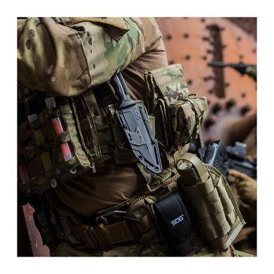 Ніж фіксований SOG SEAL Strike, black, Фіксовані ножі