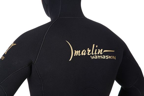 Мисливський гідрокостюм Marlin Yamaskin 5mm, black, 5, Для чоловіків, Мокрий, Для підводного полювання, Довгий, 44/XS