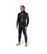 Мисливський гідрокостюм Omer Blackmoon Compressed (7мм) jacket+pants, black, 7, Для чоловіків, Мокрий, Для підводного полювання, Довгий, 2