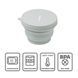 Миска туристическая складная Fire Maple Silicone Collapsible Bowl 1.0L, grey, Миски, Пищевой силикон, 1.0, Киев, Харьков, Одесса, Днепр, Запорожье, Львов, Кривой Рог, Винница, Полтава, Чернигов, Черкассы, Сумы, Хмельницкий, Черновцы, Ровно