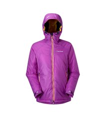 Куртка Montane Flux Jacket Female, Dahlia/cadmium yellow, Primaloft, Утепленні, Для жінок, M, Без мембрани