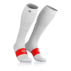 Гольфы Compressport Full Socks Race & Recovery, white, Универсальные, Гольфы, 2L