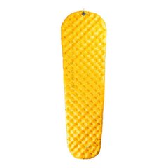 Надувний килимок Sea To Summit Air Sprung UltraLight Mat, yellow, Надувні килими, Long, 495, Без утеплювача