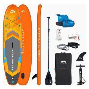 Надувная SUP доска с мотором Aqua Marina AMGO Turbo 330 10'10", orange, SUP, Универсальные, Китай, Китай