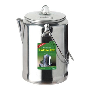 Кавоварка Coghlans Aluminum Coffee Pot 9 Cup, silver, Кавоварки, Алюміній, Київ, Харків, Одеса, Днiпро, Запоріжжя, Львів, Кривий Ріг, Вінниця, Полтава, Чернігів, Черкаси, Суми, Хмельницький, Чернівці, Рівне