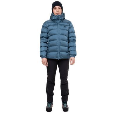 Куртка Mountain Equipment Lightline Women's Jacket Stellar Blue, Stellar Blue, Пуховые, Для женщин, 10, Без мембраны, Великобритания